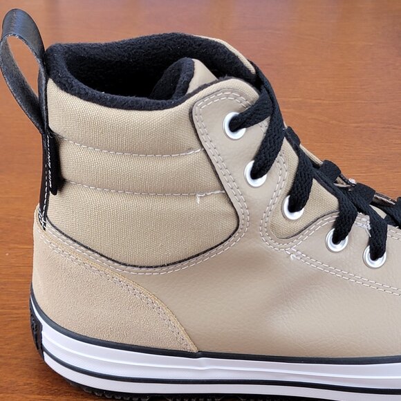 Converse Men's CTAS Berkshire Boot Hi A04475C Nomad Khaki/Black/White Size 9 - Picture 8 of 12